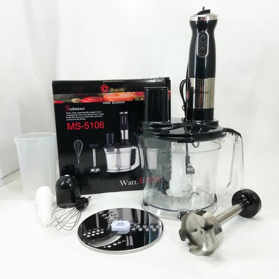 Блендер кухонний занурювальний для кухні Domotec, Блендер для приготування крем-соусів XA-62 | Зображення 3