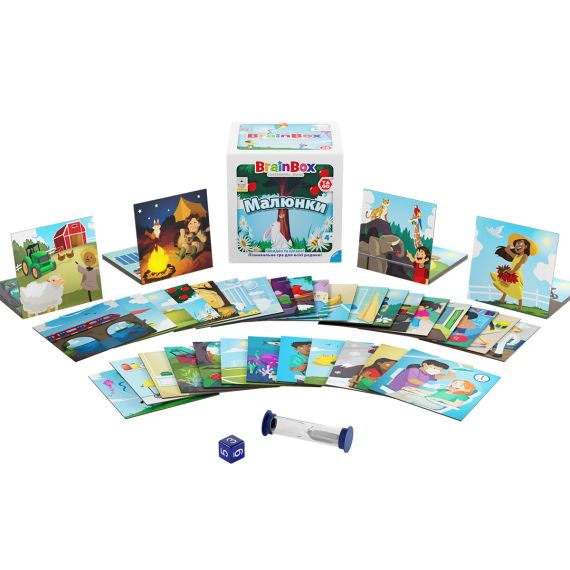 Настольная игра BrainBox. Познавательная игра. Рисунки | Зображення 2