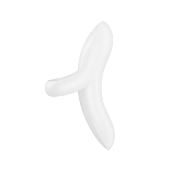 Вібратор на палець Satisfyer Bold Lover White, гнучкий Sex Aura | Зображення 1