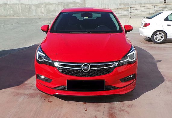 Передня Lip накладка DPT (Під фарбування) для Opel Astra K 2016-2021 рр | Зображення 1