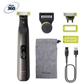 Электростанок Philips OneBlade Pro 360 QP6552-15 чорний