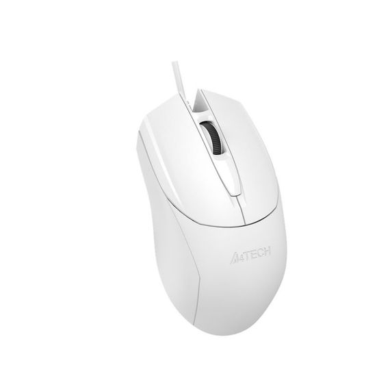 Миша дротова A4Tech OP-750S USB, біла | Зображення 1