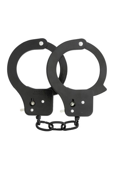 Наручники BONDX METAL cuffs, BLACK, Білий, One Size