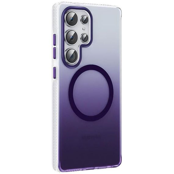 Чохол TPU+PC Phantom with MagSafe для Samsung Galaxy S26 Ultra Purple | Зображення 1