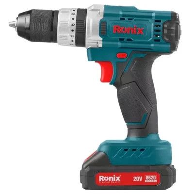 Шуруповерт Ronix аккумуляторный 20В, 1.5Ah x 2 (8620) | Зображення 7