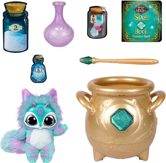 Интерактивный Волшебный котел Магические Микси золотой Оригинал Magic Mixies Magical Misting Gold Cauldron | Зображення 1