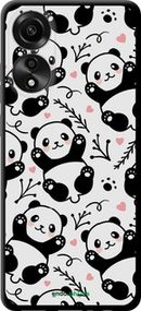 Чохол на Oppo A78 4G Панди "4318b-3142-2448"