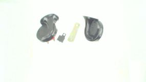 Сигнали (пара) равлика, 12V, кріплення, реле (червоні) EVO-1
