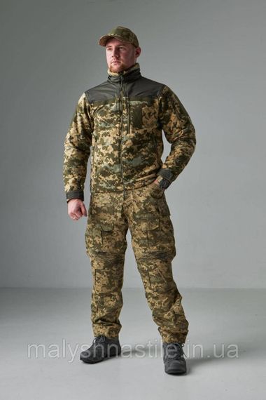 Кофта флісова "KIBORG" Military GEN I Піксель ЗСУ | Зображення 1