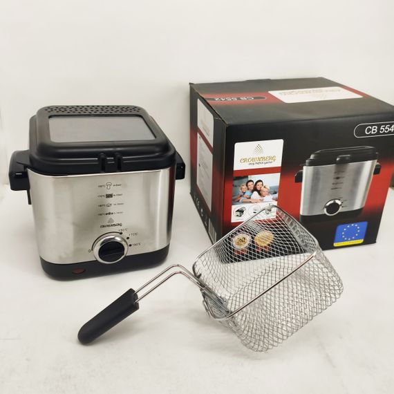 Фритюрниця для дому на 1.5л Crownberg CB-5542 1200Вт IV-56 | Зображення 2