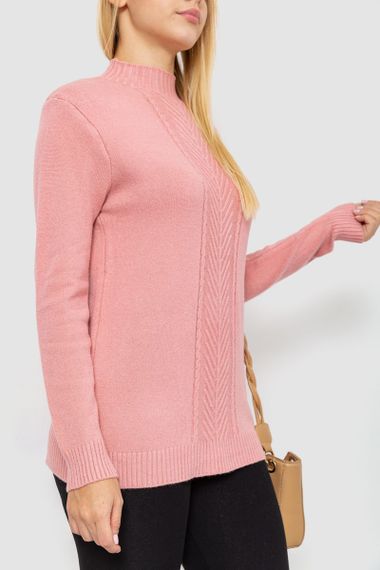 Светр жіночий, колір пудровий, 221R20PCS10 | Зображення 2