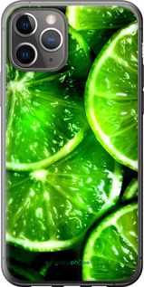 Чохол на iPhone 11 Pro Зелені часточки лимона "852u-1788-2448"