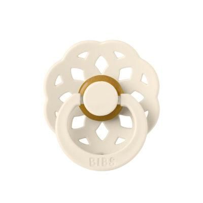 Соска пустушка BIBS Boheme кругла Ivory 6-18 міс | Зображення 1
