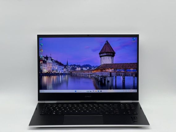 Игровой ноутбук HP Omen 16-b0005dx / 16.1" (2560x1440) IPS / Intel Core i5-11400H (6 (12) ядер по 2.7 - 4.5 GHz) / 16 GB DDR4 / 1440 GB SSD / nVidia GeForce RTX 3070, 8 GB GDDR6, 256-bit / WebCam б/у + Подарок Беспроводная мышь HOCO GM28 | Зображення 1