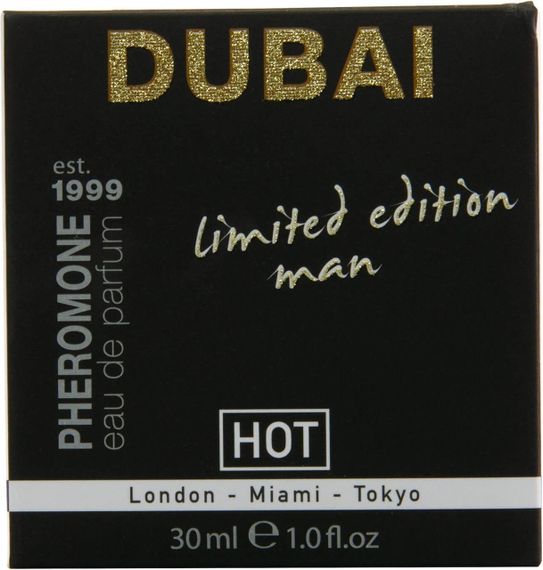 Туалетна вода для чоловіків HOT Dubai Limited Edition з феромонами, 30 мл Sex Aura | Зображення 2