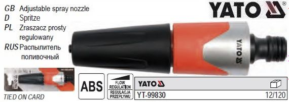 Зрощувач прямий 1/2" YATO Польща YT-99830