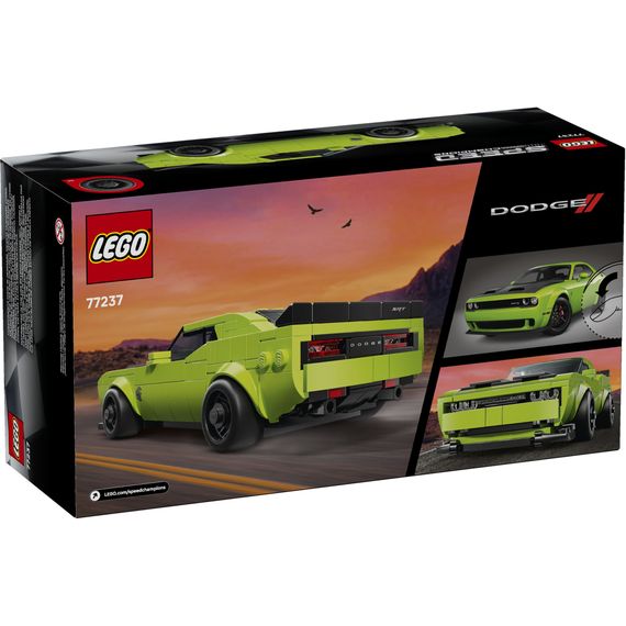 Конструктор LEGO Speed Champions Спортивний автомобіль Dodge Challenger SRT Hellcat (77237) | Зображення 6