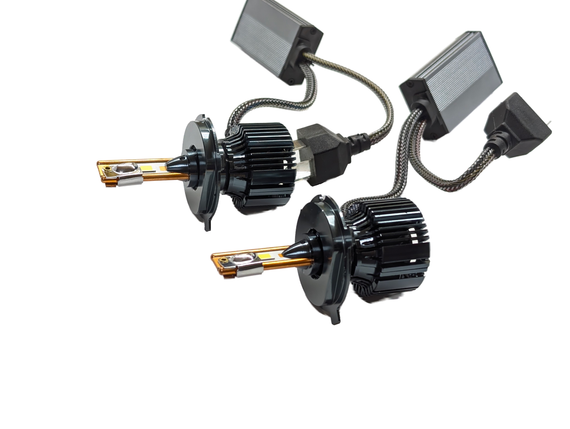 Комплект світлодіодних ламп StarLight Ultra +200% H4 55W 6000K 12V | Зображення 3