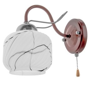 Бра направленного света настенное накладное классическое LK-610W/1 E27 FGT/CH