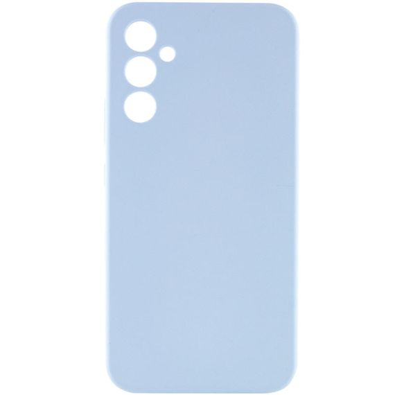 Чехол Silicone Cover Lakshmi Full Camera (AAA) для Samsung Galaxy S24+ Голубой / Sweet Blue