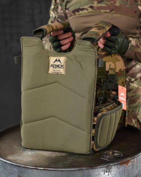 Тактическая плитоноска Attack 4 точки быстрого сброса  ВТ7472 | Зображення 3