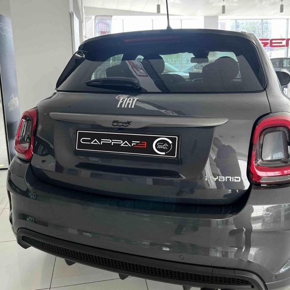 Накладка на задній бампер EuroCap (ABS) для Fiat 500X 2014-2024 рр