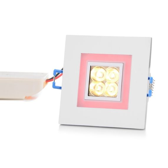 Светильник точечный LED-103C/4W+2W RED 60' | Зображення 3
