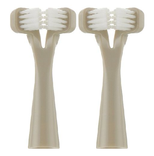 Змінні насадки Dr. Barman`s Duopower Replacement Heads для щітки Duopower Sonic, сірі