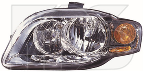 Фара Audi A4 B7 -10/06  левая  (TYC) желтый поворот 8E0941003AJ