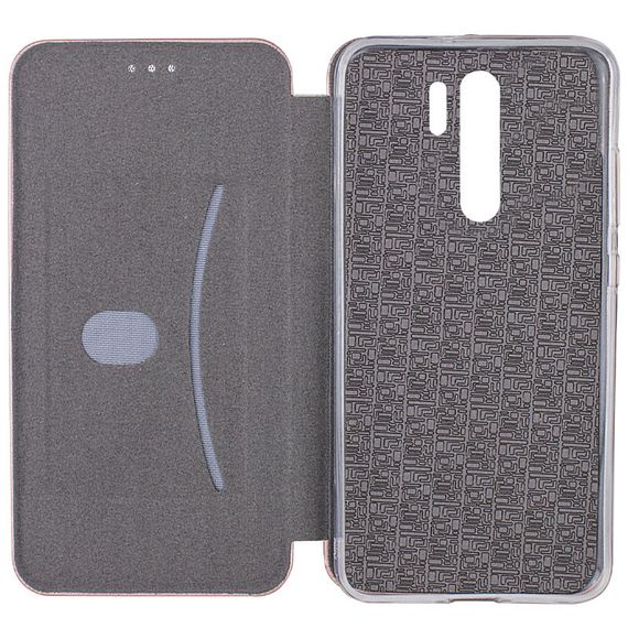 Шкіряний чохол-книжка Classy для Xiaomi Redmi 9 Rose Gold | Зображення 1