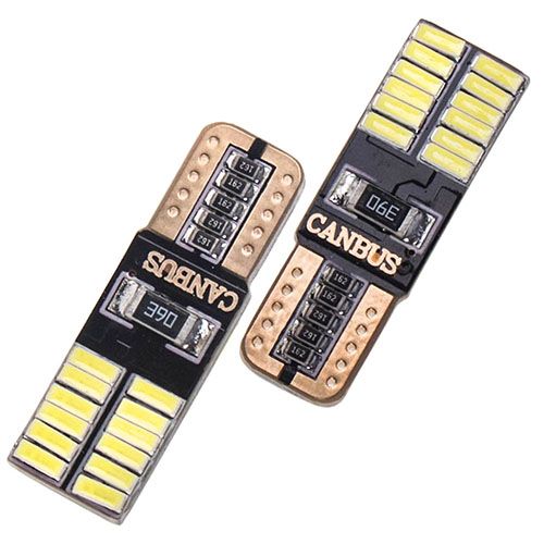 Лампа діодна T-10 -24SMD-4014 canbus 08526
