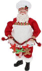 Казкові персонажі Chef Santa Claus, 28см