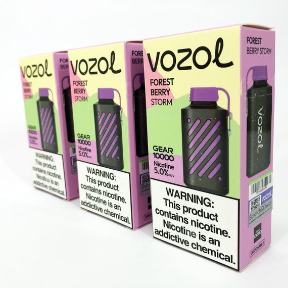 VOZOL 10000 смак Лісові ягоди (Forest Berry Storm) (ws57893-7) | Зображення 7