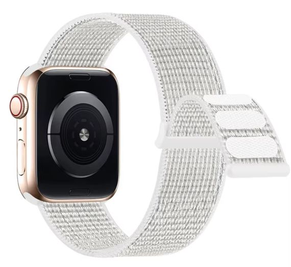 Нейлоновий ремінець Primo для Apple Watch 42mm / 44mm / 45mm / 46mm - White | Зображення 2
