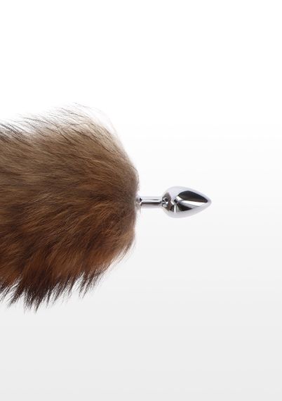 Анальный хвост с металлической пробкой Foxtail Buttplug TABOOM sexstyle | Зображення 3