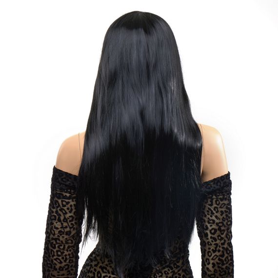 Перука пряма Fetish Hair чорна, 70 см | Зображення 2