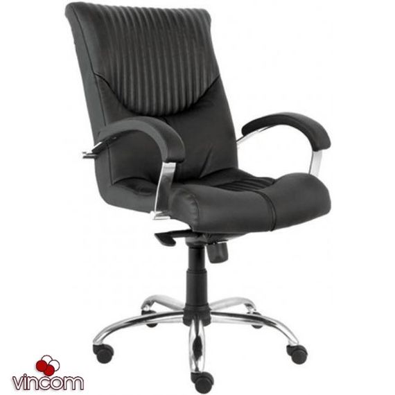 Кресло Новый Стиль GERMES steel chrome LB (Экокожа) | Зображення 2