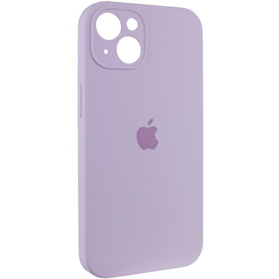 Чехол Silicone Case Full Camera Protective (AA) для Apple iPhone 15 Plus (6.7") Сиреневый / Lilac | Зображення 1