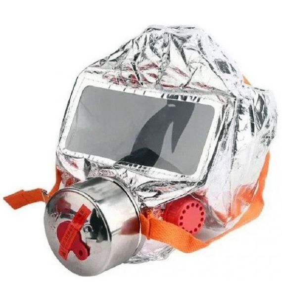 Маска протигаз, панорамний протигаз EO-761 Fire mask | Зображення 2