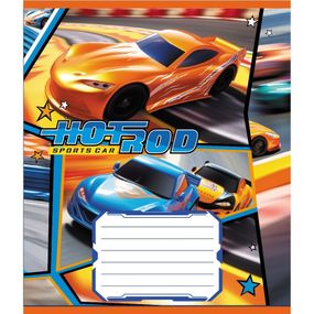 Зошит учнівський "Супертрак" 018-530353K-4 в клітинку, 18 аркушів