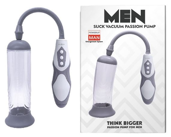 Автоматична вакуумна помпа із зарядкою від USB CANWIN Man Suck Vacuum Passion Pump - P688AU Sex Aura