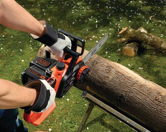Пила цепная аккумуляторная BLACK+DECKER GKC3630L25 | Зображення 1