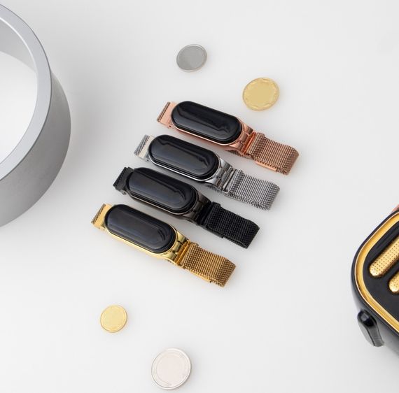 Ремешок для Xiaomi Mi Band 5/6 Milanese Loop | Зображення 8
