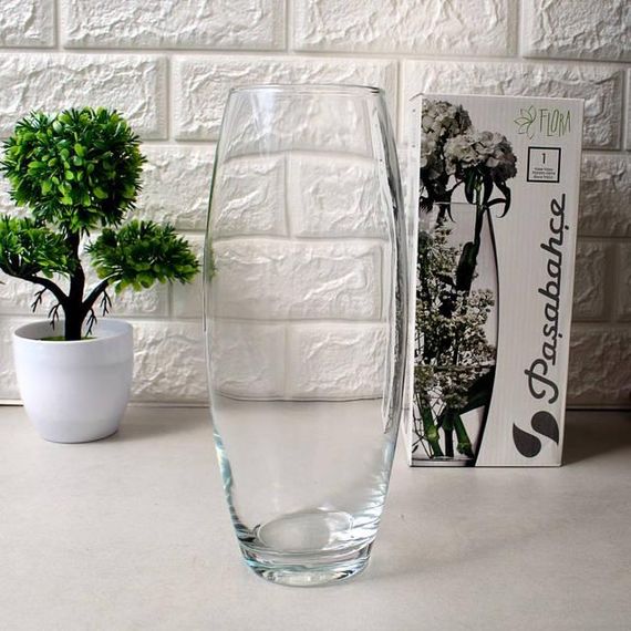 Ваза стеклянная для цветов Pasabahce Flora 26 см 43966 | Зображення 2