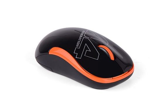 Миша комп'ютерна бездротова A4Tech G3-300N Orange помаранчева | Зображення 2