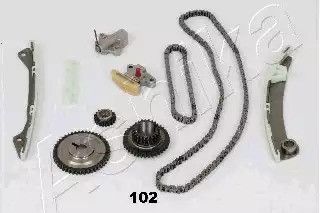 Ланцюг привода ГРМ (к-кт) Qashqai/X-Trail 2.0i 07-дв. MR20DE, ASHIKA (KCK102)