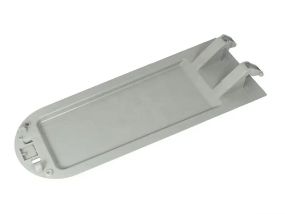 VW Golf IV (97-03) кришка підлокітника сіра пластикова без оббивки, Гольф 4