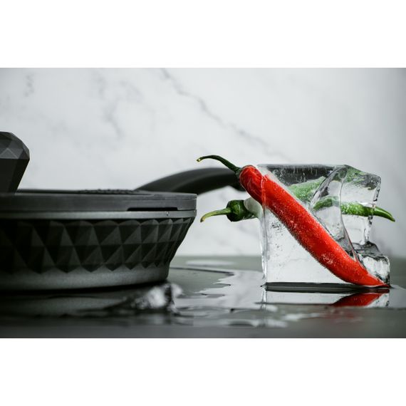 Сковорода BLACK ICE PR-6006 GREBLON C2 28 x 5 см PEPPER | Зображення 1