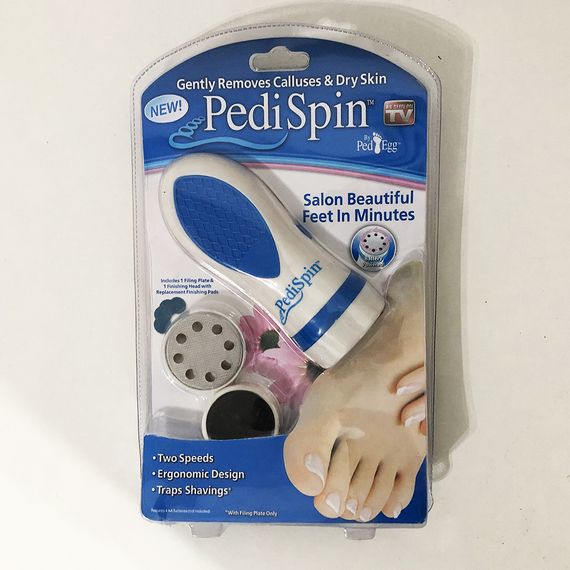 Набор для педикюра Pedi Spin, электро пилка для педикюра, аппарат для шлифовки пяток | Зображення 6