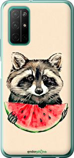 Чохол на Huawei Honor 30S Єнотик з кавуном "4605u-1897-2448"